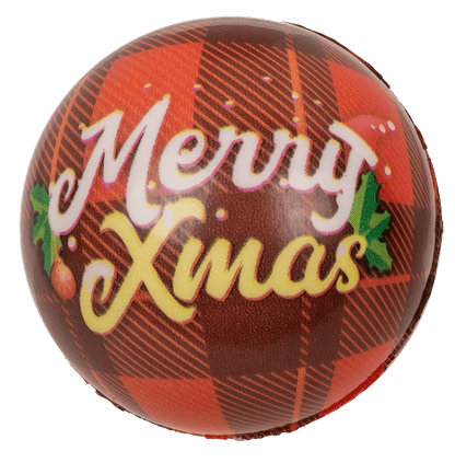 Squeeze ball, Santa's Crew, 6 cm, 4 assorted,