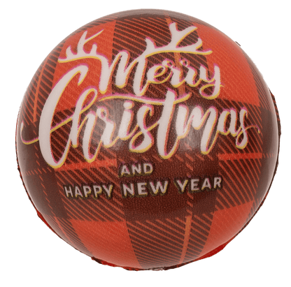 Squeeze ball, Santa's Crew, 6 cm, 4 assorted,