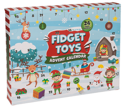 Fidget Toy Advent Calendar, 24 different toys,