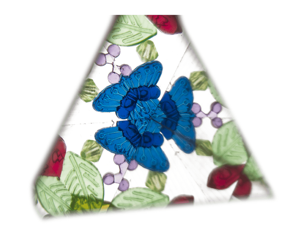 Christmas kaleidoscope, 13 x 4 cm, 4 assorted,