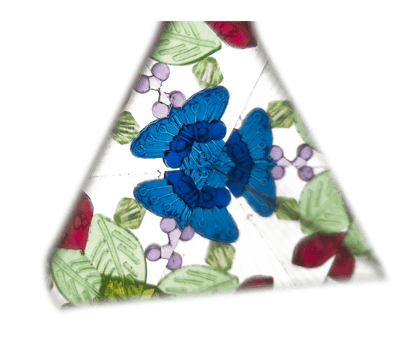 Christmas kaleidoscope, 13 x 4 cm, 4 assorted,