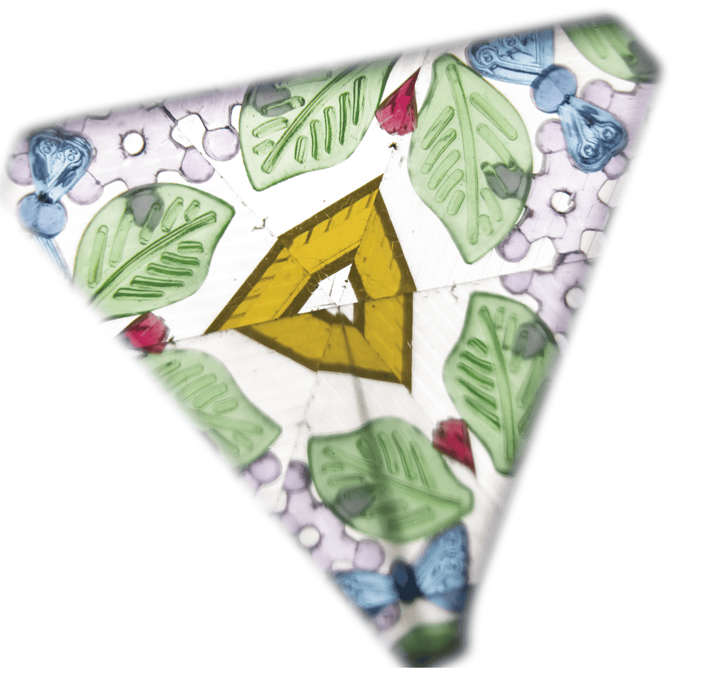 Christmas kaleidoscope, 13 x 4 cm, 4 assorted,