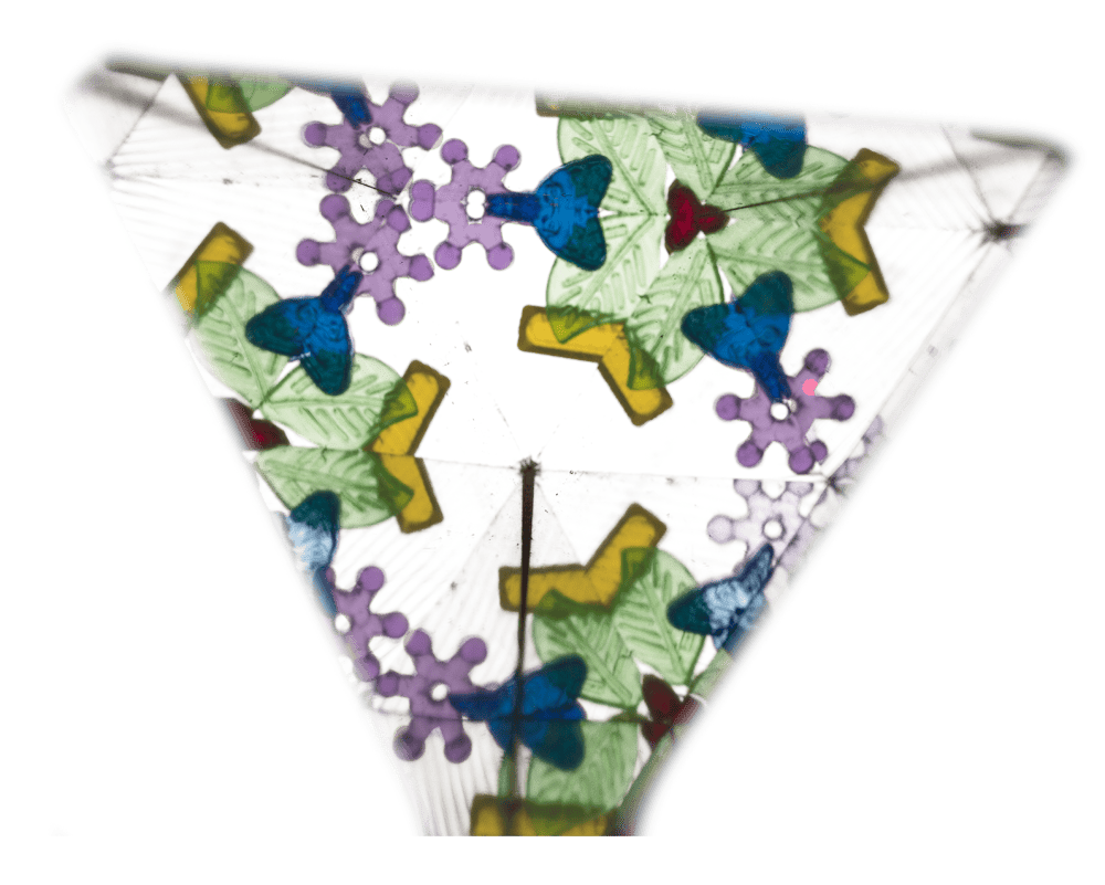 Christmas kaleidoscope, 13 x 4 cm, 4 assorted,