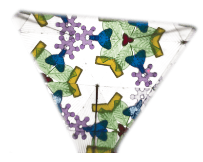 Christmas kaleidoscope, 13 x 4 cm, 4 assorted,