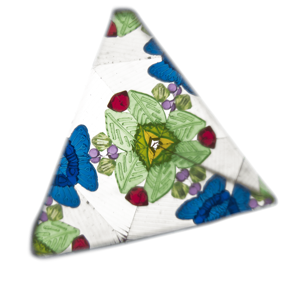 Christmas kaleidoscope, 13 x 4 cm, 4 assorted,