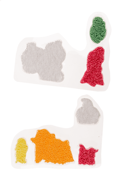 Christmas foam putty, set of 4,