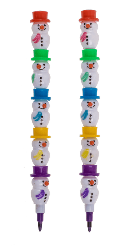 Multi colour pencil, 5 parts,13 cm,