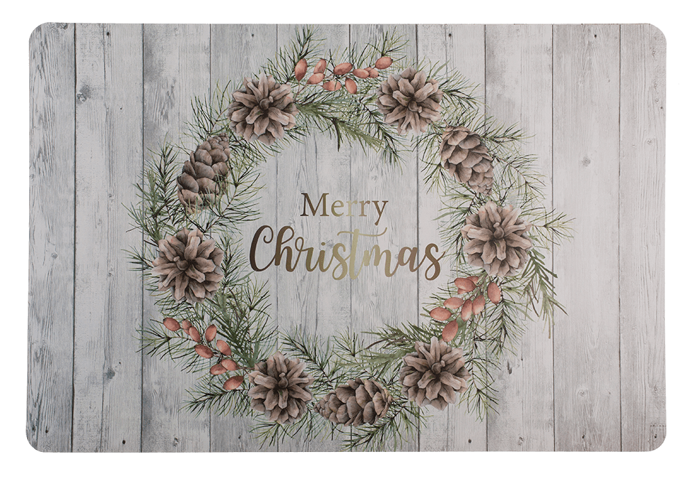 Polypropylen placemat; Cottage Christmas,