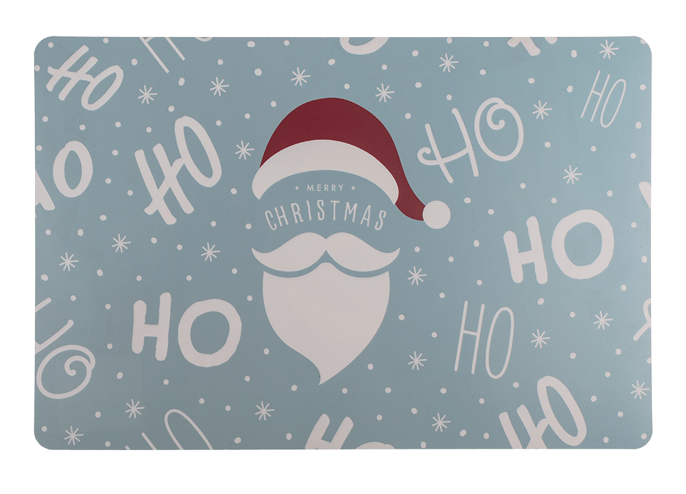 Polypropylen placemat, HO HO Santa,