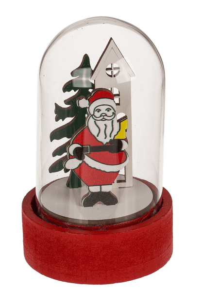 Mini christmas scene, Xmas Friends, with LED,