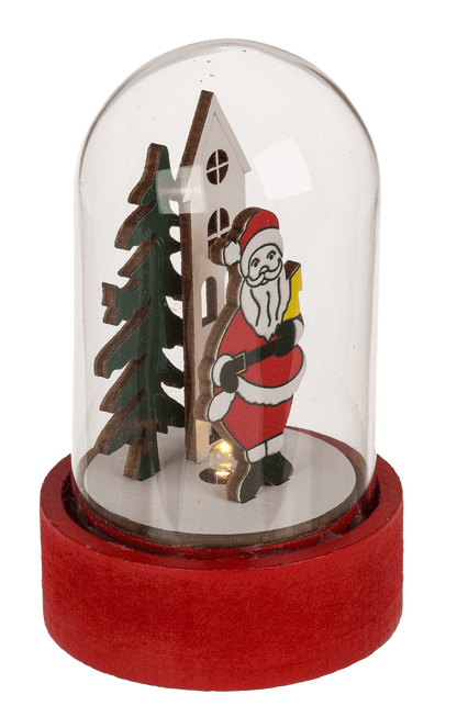 Mini christmas scene, Xmas Friends, with LED,