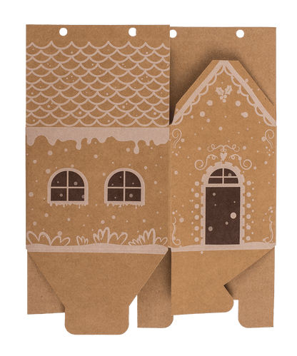 DIY Advent calendar, cardboard, 8 small and