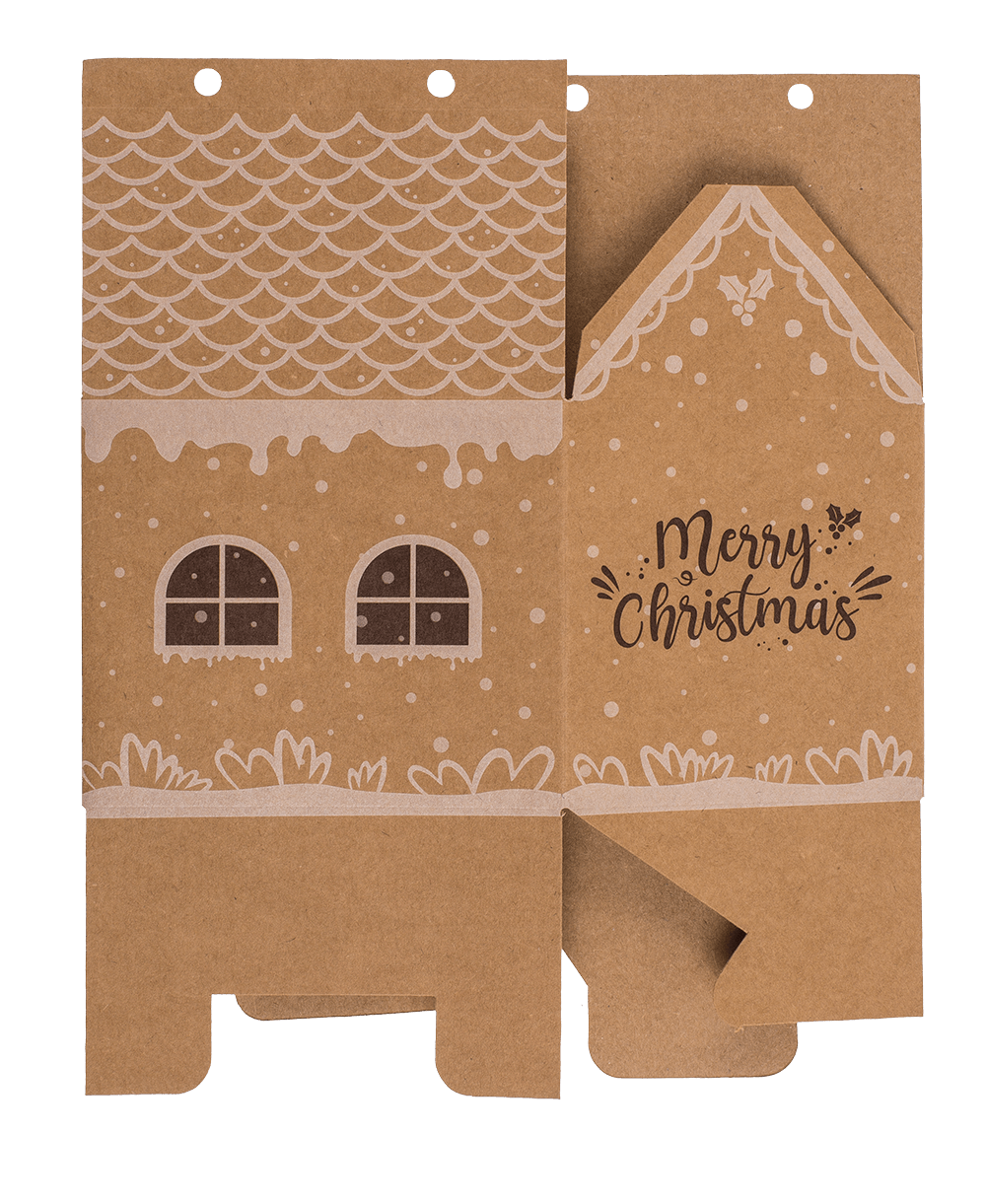 DIY Advent calendar, cardboard, 8 small and
