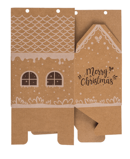 DIY Advent calendar, cardboard, 8 small and