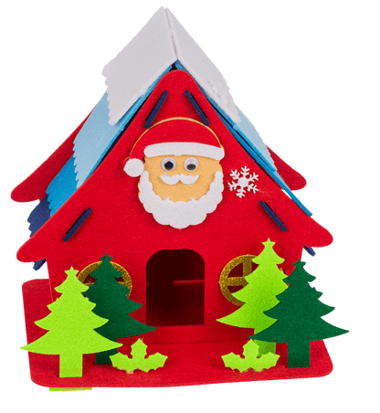 DIY set, Santa's Workshop, craft felt, 2 assorted
