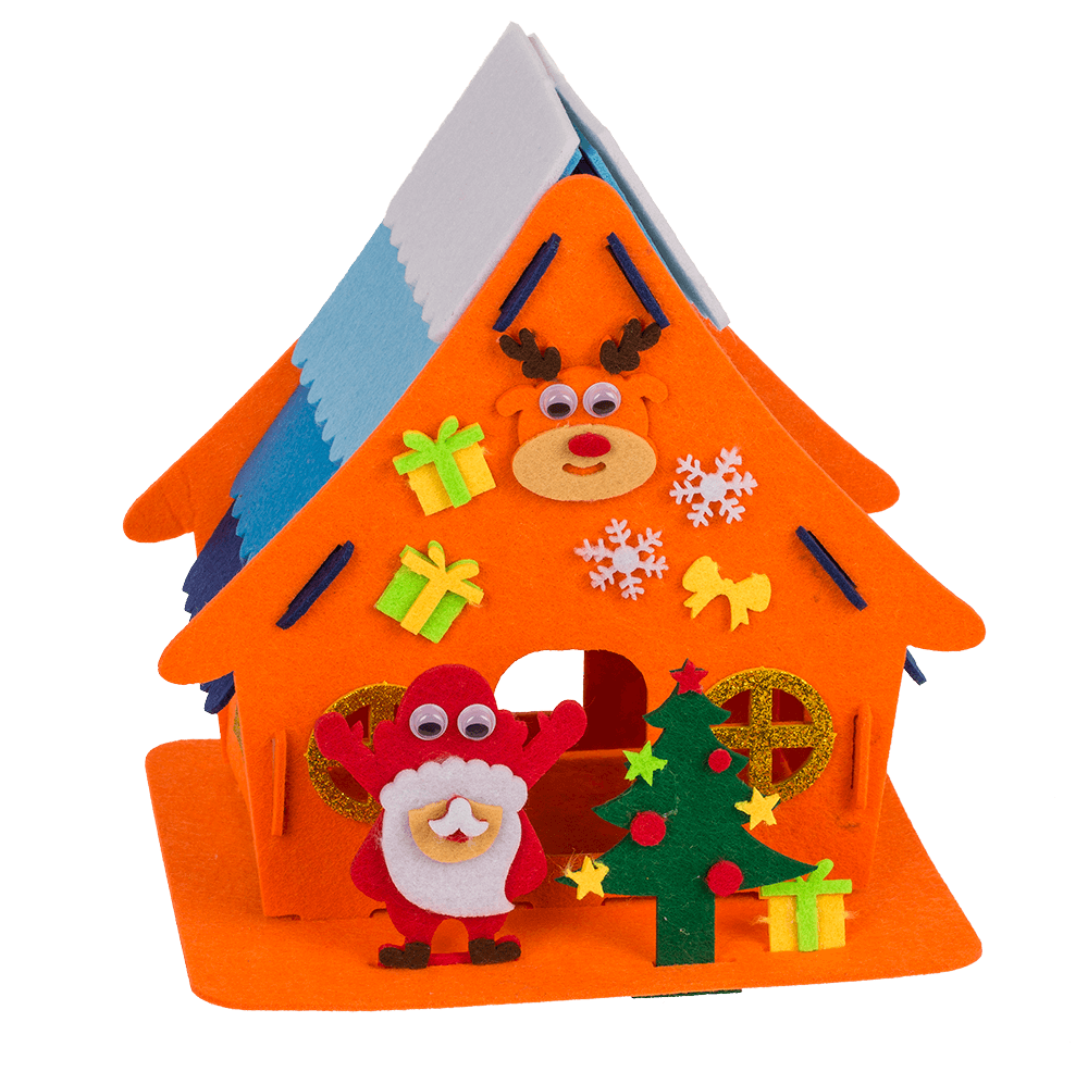 DIY set, Santa's Workshop, craft felt, 2 assorted