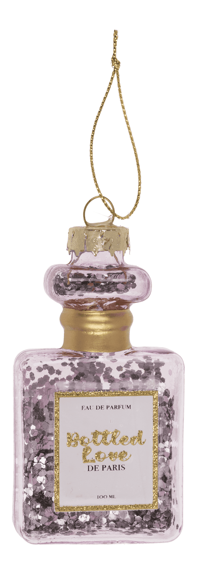 Glass tree decorations, Fancy, set of 3,