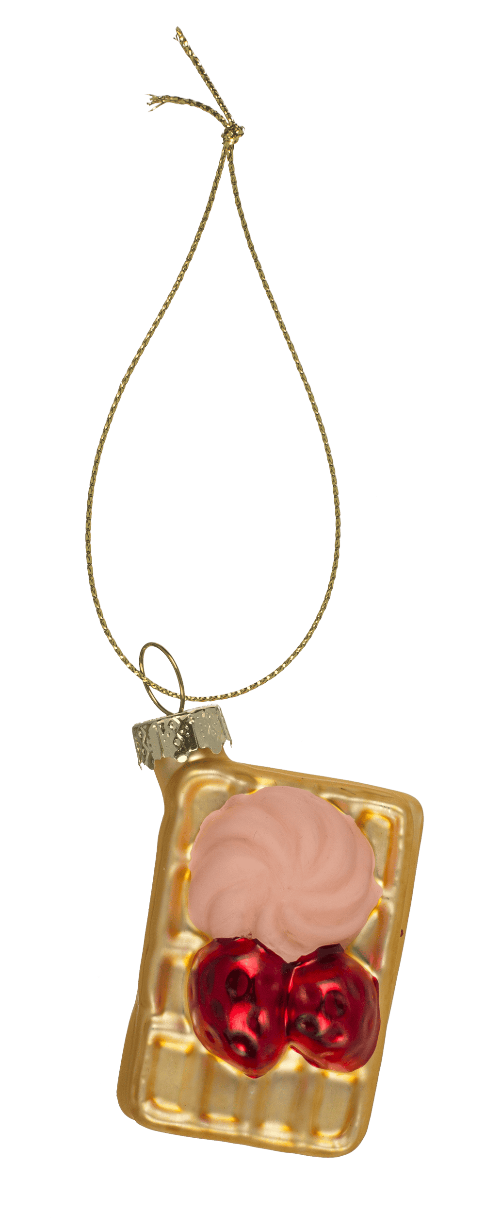 Glass tree decorations,Bubble Tea,set of 3,Macaron