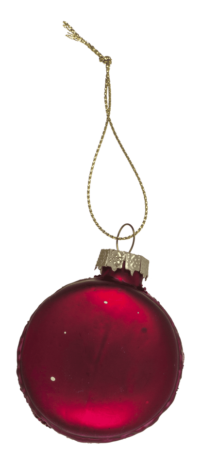 Glass tree decorations,Bubble Tea,set of 3,Macaron