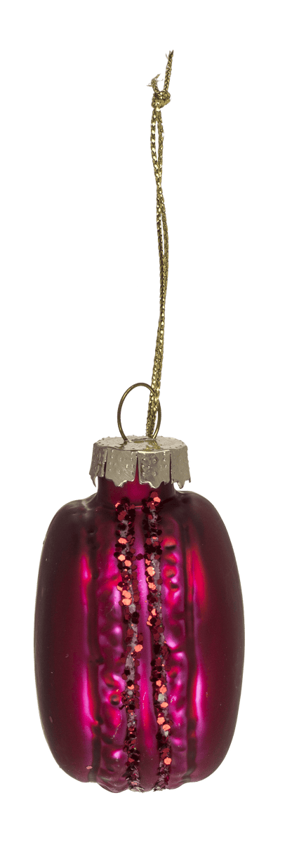 Glass tree decorations,Bubble Tea,set of 3,Macaron