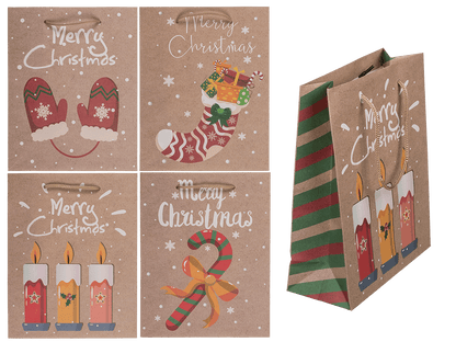 Paper gift bag, Christmas Warms,