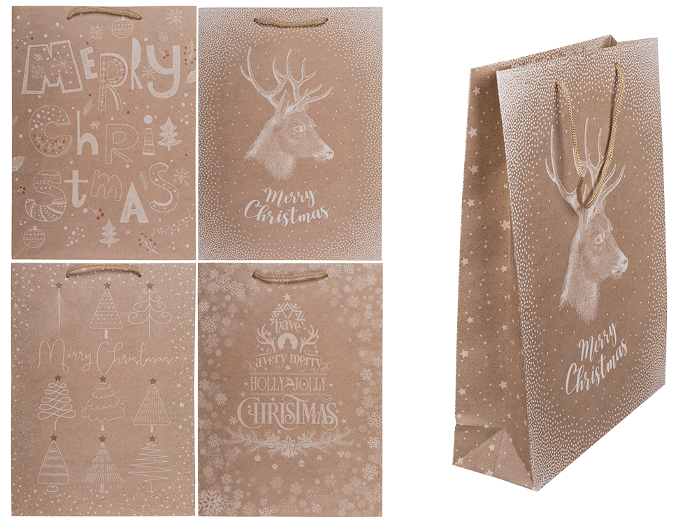 Kraft-paper gift bag, Nostalgia,