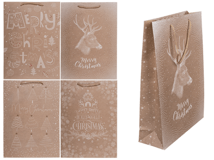 Kraft-paper gift bag, Nostalgia,