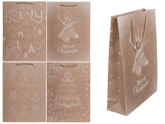 Kraft-paper gift bag, Nostalgia,