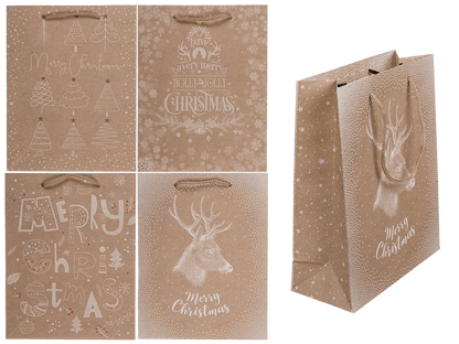 Kraft-paper gift bag, Nostalgia,