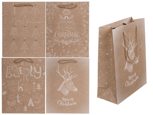 Kraft-paper gift bag, Nostalgia,