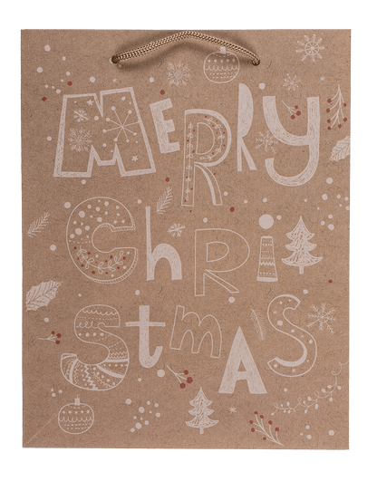 Kraft-paper gift bag, Nostalgia,