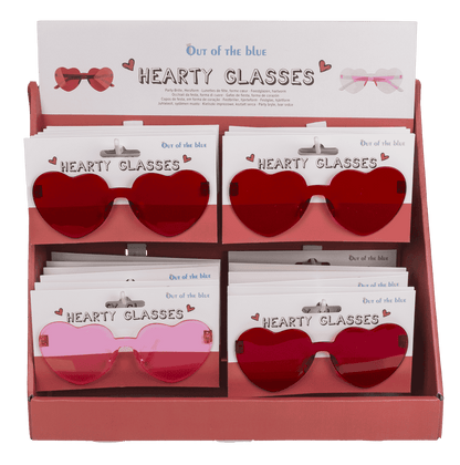 Fun glasses, Hearts,