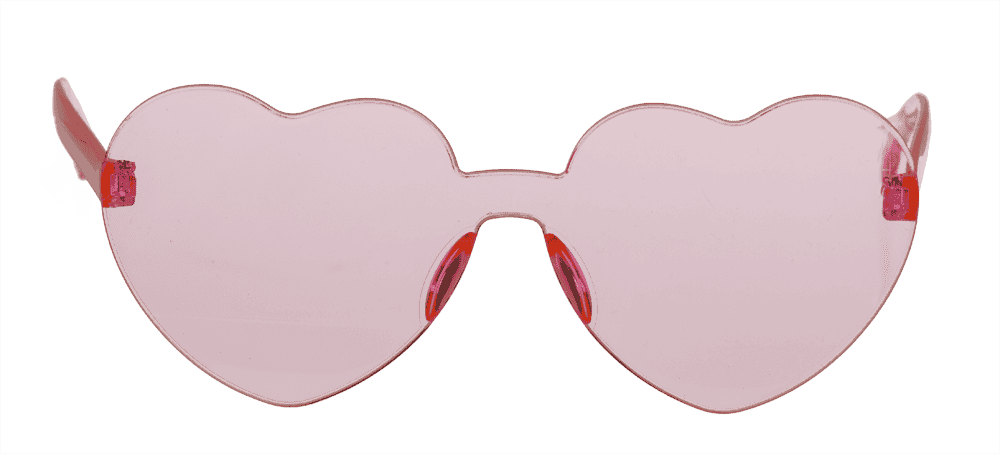 Fun glasses, Hearts,