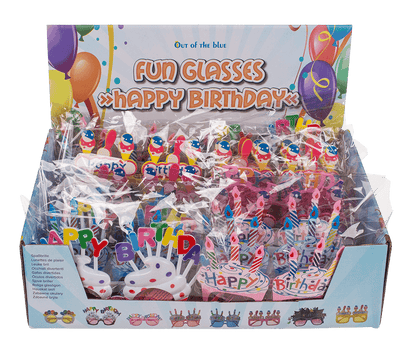 Fun glasses, happy birthday,