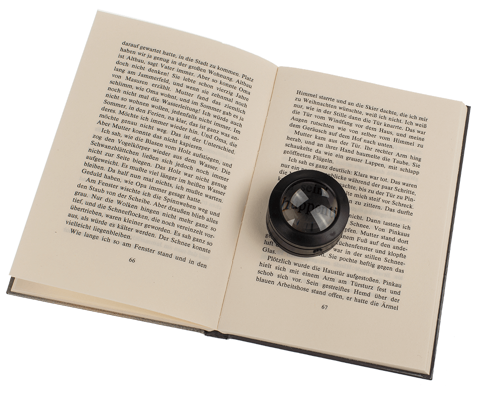 Portable Magnifying Glass with LED