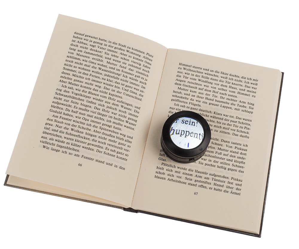 Portable Magnifying Glass with LED