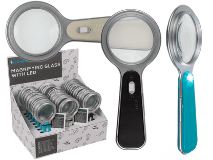 Magnifying Glass with LED (incl. 1x CR2016),