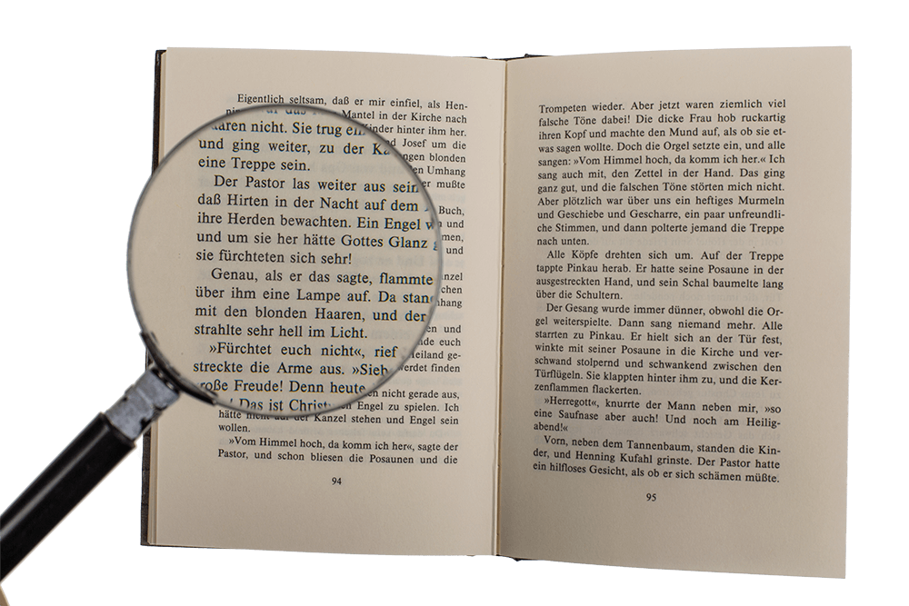 Magnifying Glass, 4 sizes assorted,