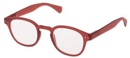 Reading glasses with plastic frame, 5 strengths,