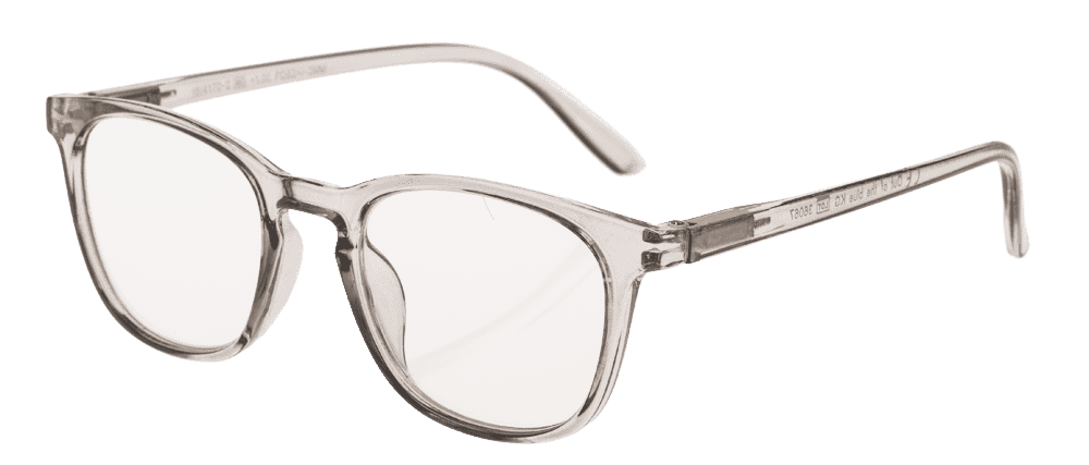 Reading glasses with plastic frame, 5 strengths,