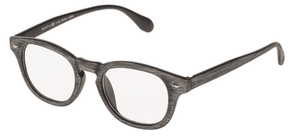 Reading glasses with plastic frame, 5 strengths,