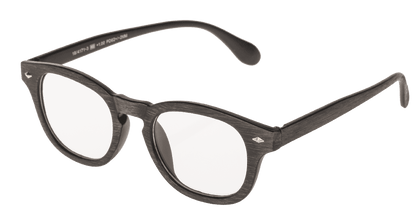 Reading glasses with plastic frame, 5 strengths,