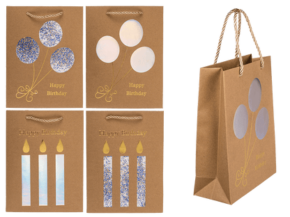 Craft paper bag, Happy Birthday,