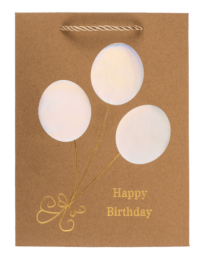 Craft paper bag, Happy Birthday,