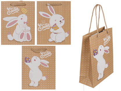 Gift Paper bag, Bunny,18 x 8 x 23  cm,
