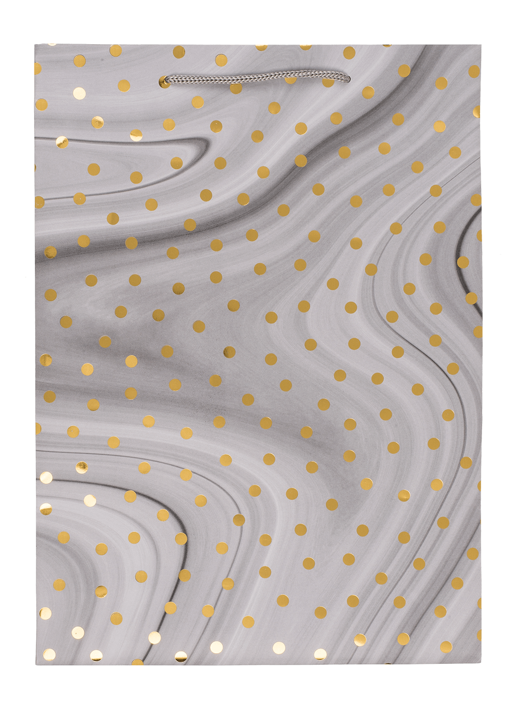 Paper bag, Golden Dots,