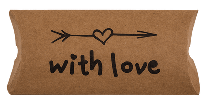 Kraft paper pillow boxes, For you, Congrats,