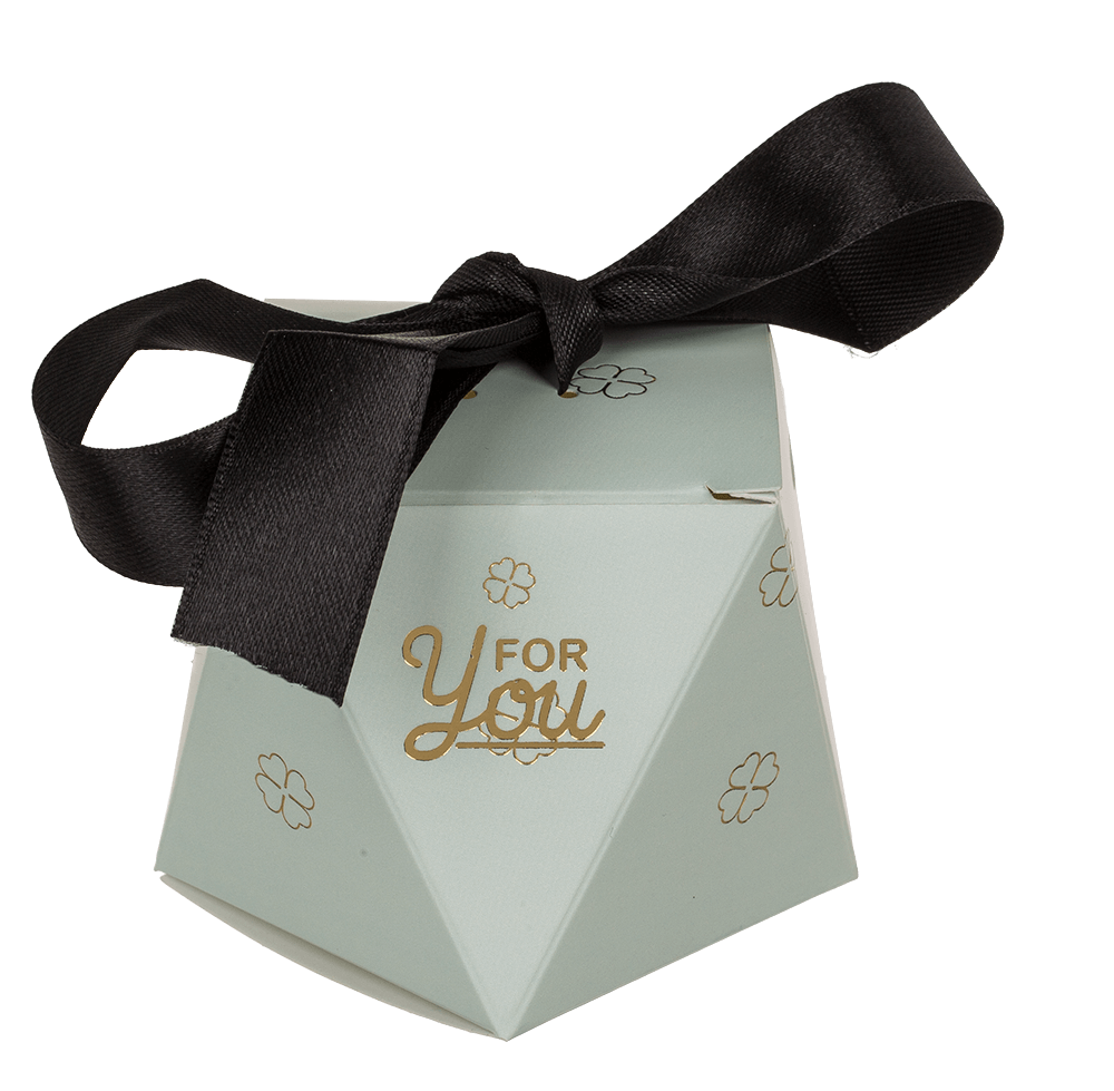 Gift box with ribbon,