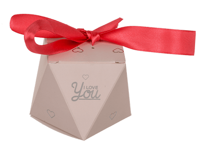 Gift box with ribbon,