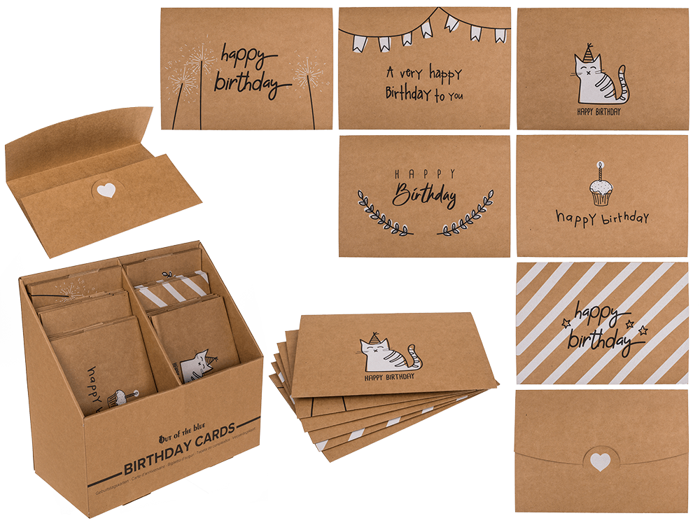 Craft paper gift card 2 in 1,